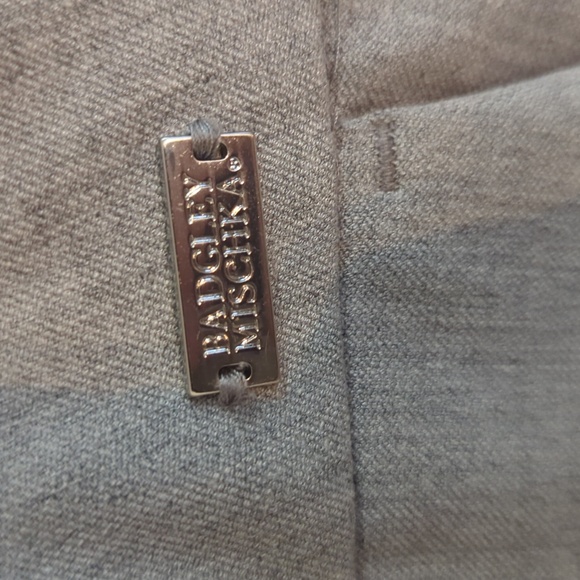 NWT Badgley Mischka, Grey Stretch Trouser, Size 12 - Picture 4 of 5
